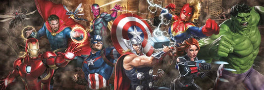 Marvel Panorama-Puzzle – Avengers