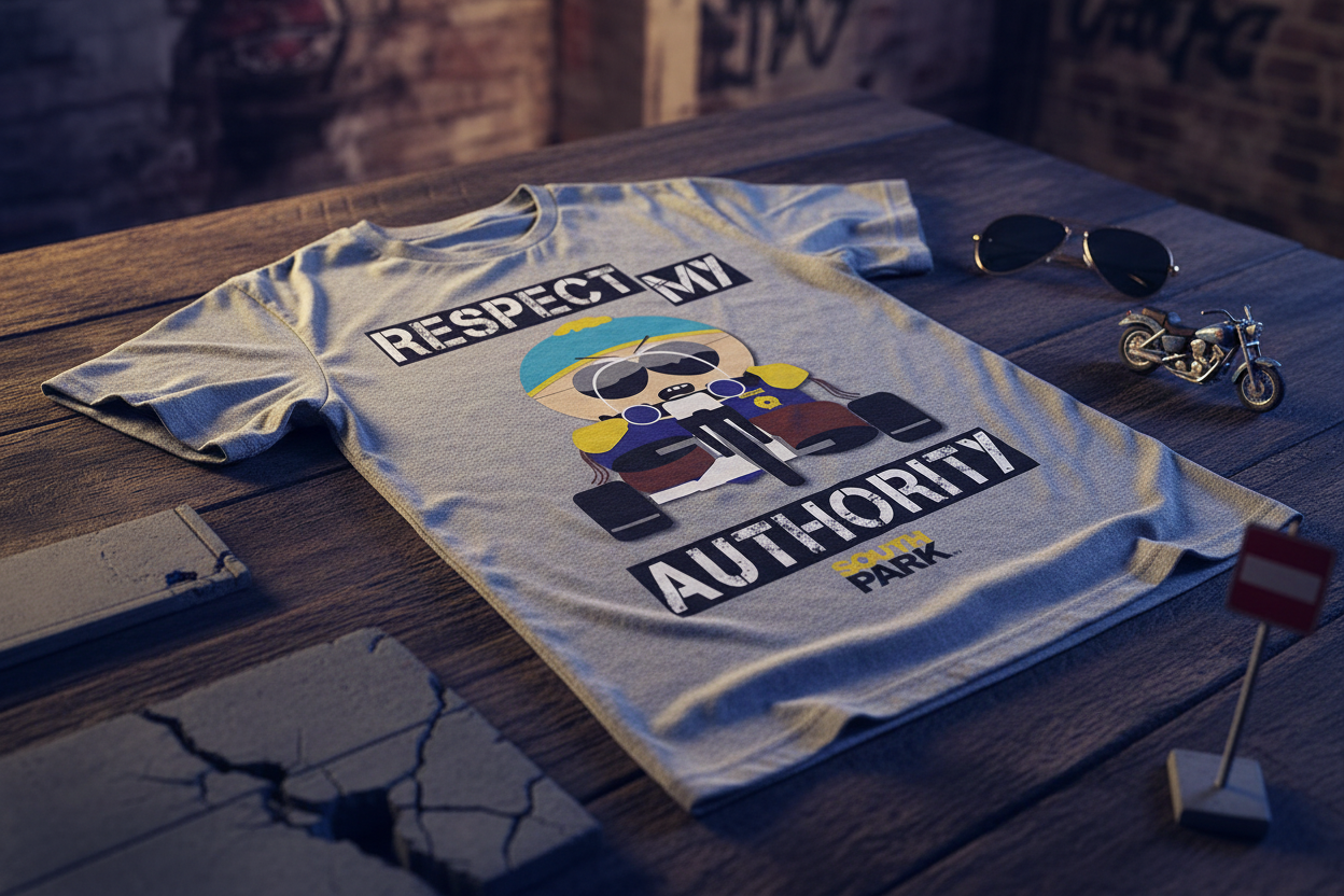 South Park T-Shirt – Respektiere meine Autorität