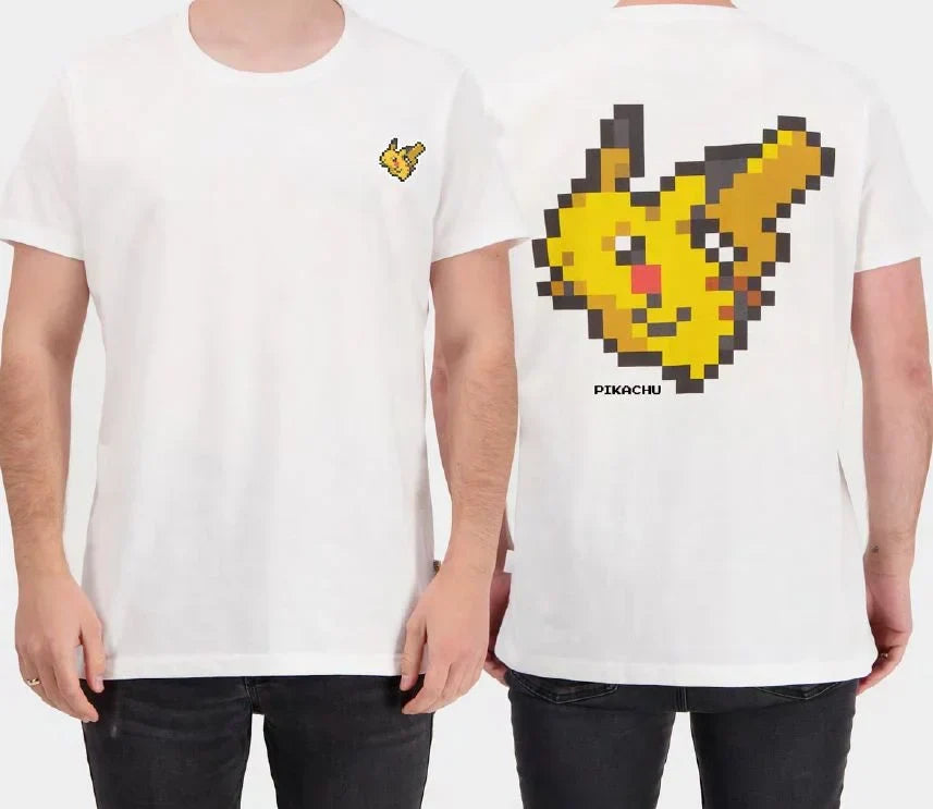 T-Shirt Pokémon - Pixel Pikachu – vue 5