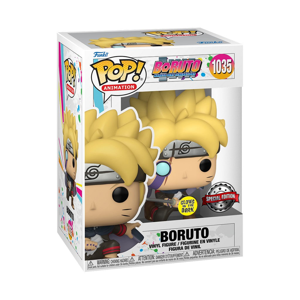 Funko Pop! Boruto Glow – figurine phosphorescente