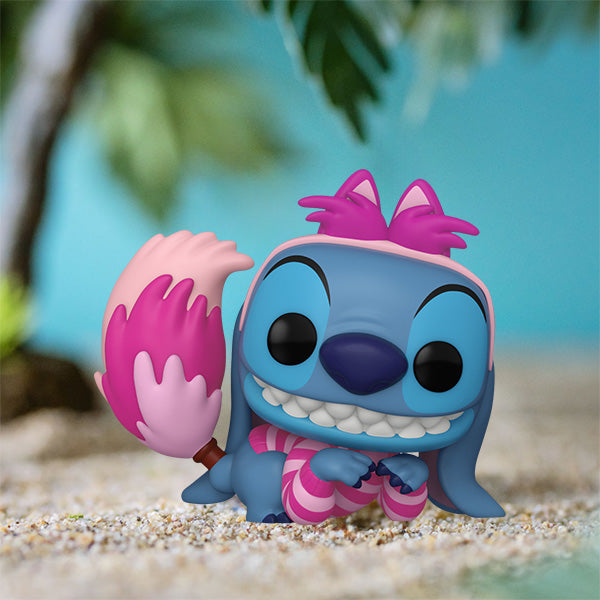 Funko Pop! Stitch en Chat du Cheshire – Alice au pays des merveilles