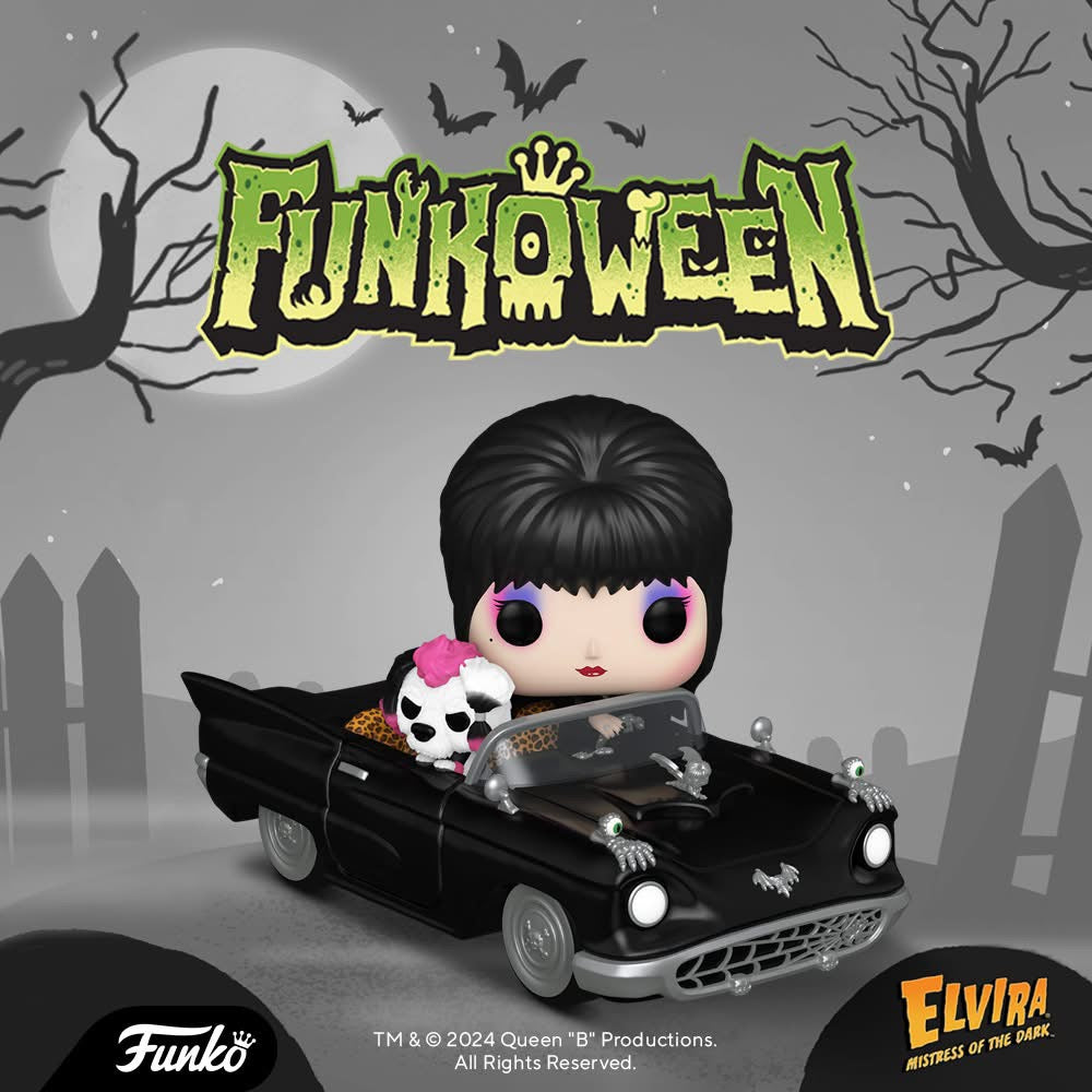 Funko Pop! Rides Deluxe Elvira & Gonk