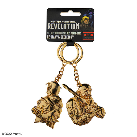 *Set de 2 porte-clés Musclor et Skeletor