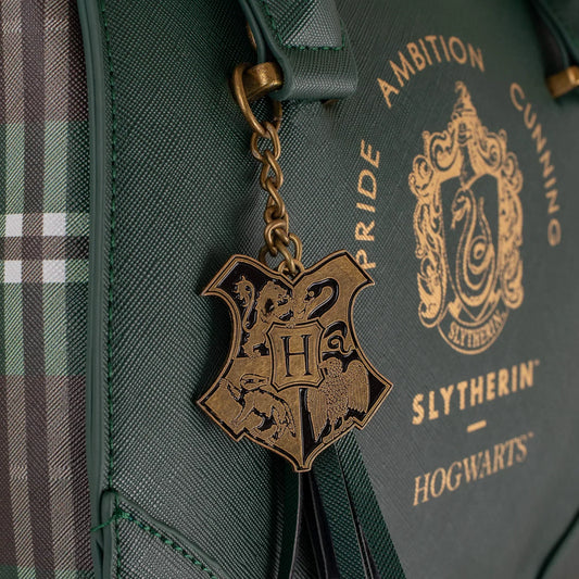 Sac à main Harry Potter Serpentard à carreaux premium