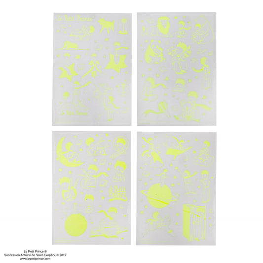 Autocollants Phosphorescent Le Petit Prince