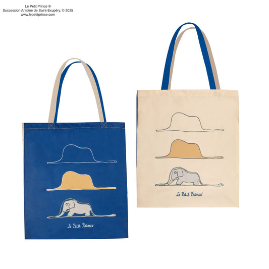Stofftasche Eine Boa, die einen Elefanten verdaut