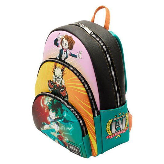 Small Backpacks My Hero Academia - Triple Pocket Scene