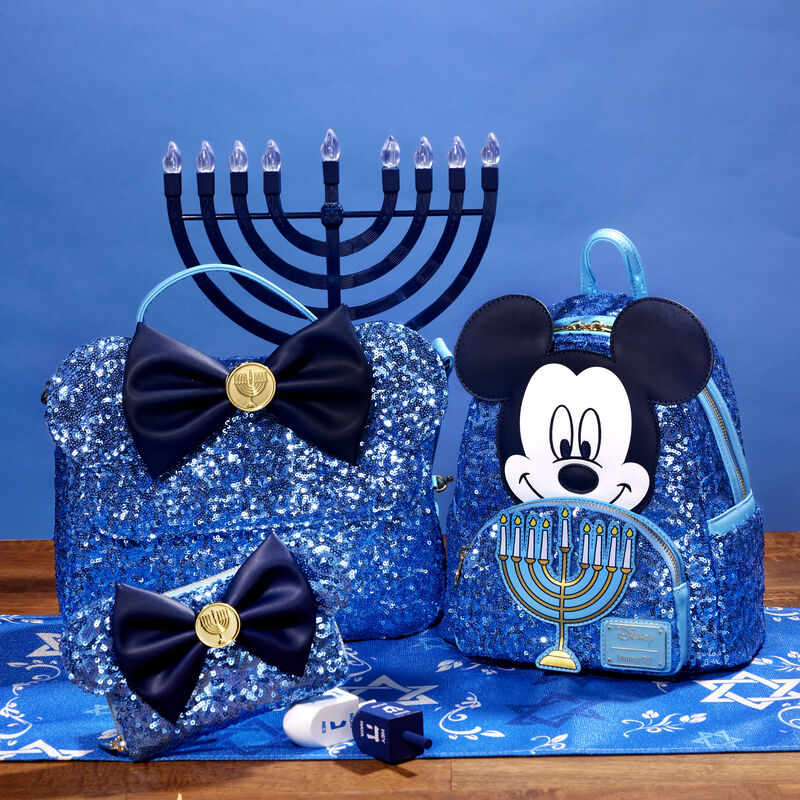 Minnie Mouse Geldbörse – Chanukka Menorah