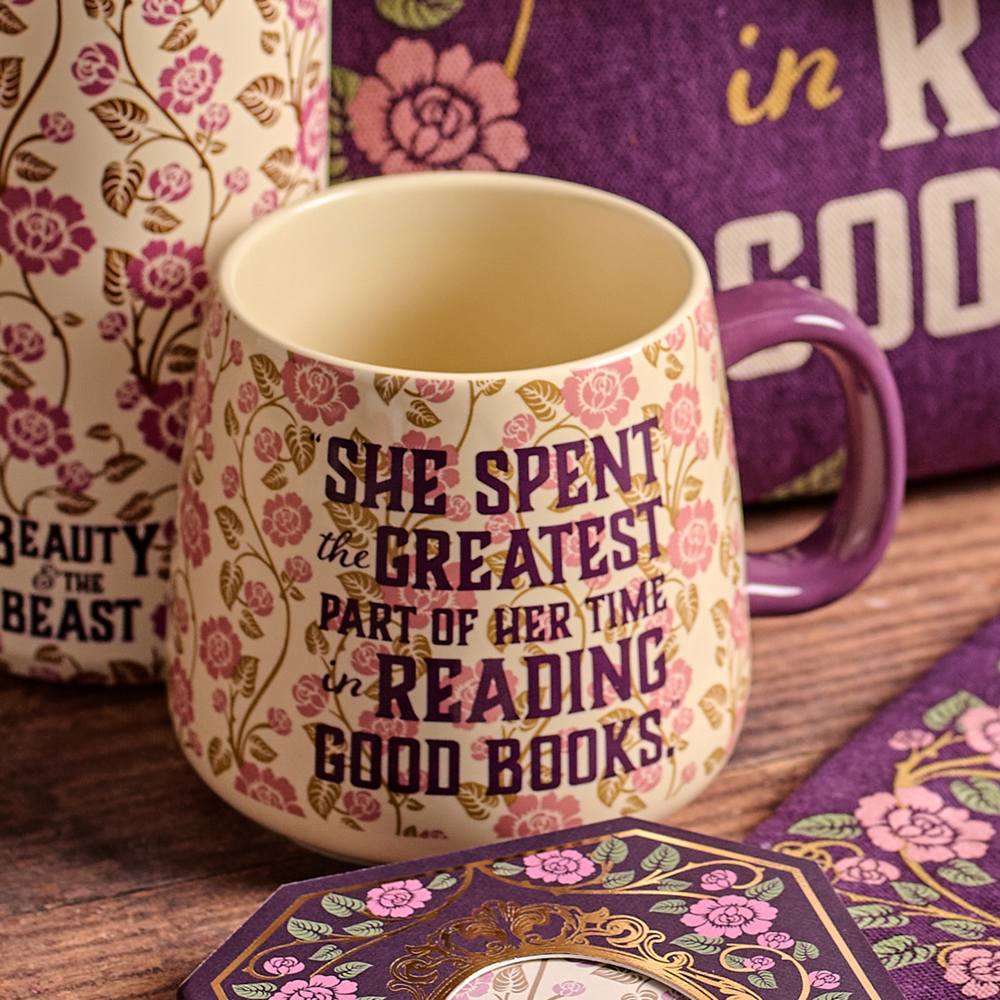 Mug ovale La Belle et la Bête - 370 ml