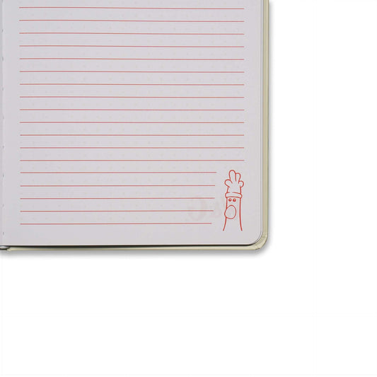 A5 Wallace & Gromit Notebook - Feathers