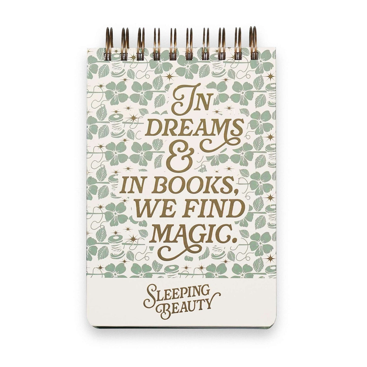 A5 Sleeping Beauty Notebook - large spiral