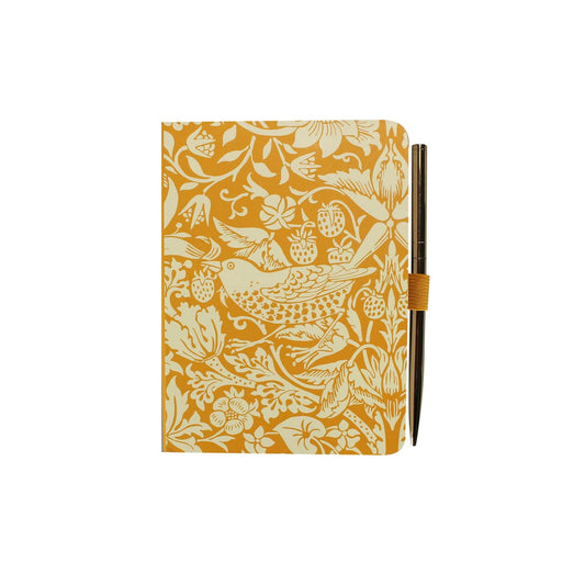 A6 William Morris Notebook - with ACS Quince Pen