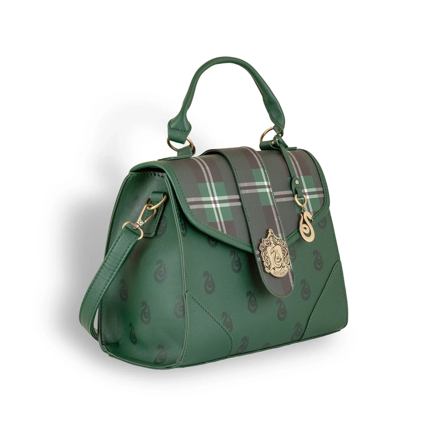 Handtasche mit Charm Harry Potter - Slytherin