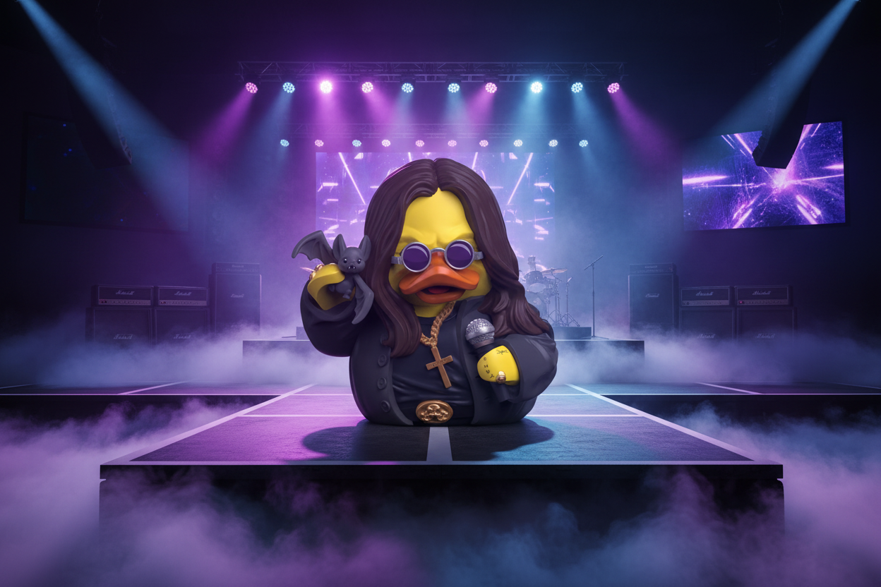 Ozzy Osbourne Duck (Erstausgabe)