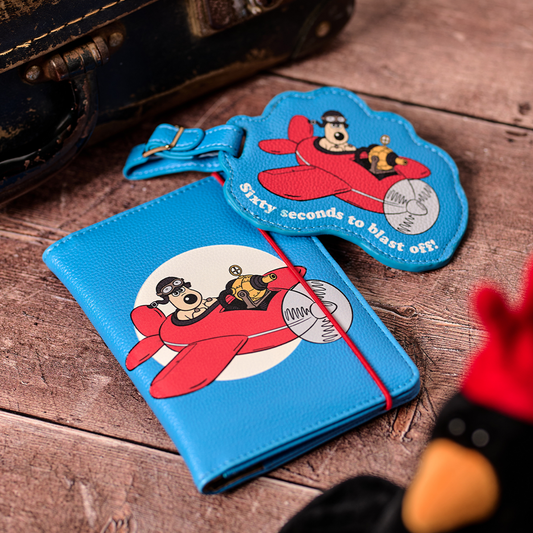 Wallace & Gromit Passport Holder - Gromit