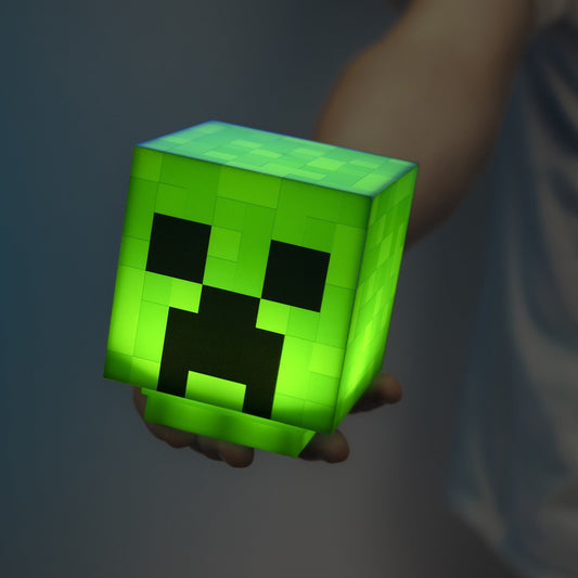 Minecraft-Lampe – Creeper