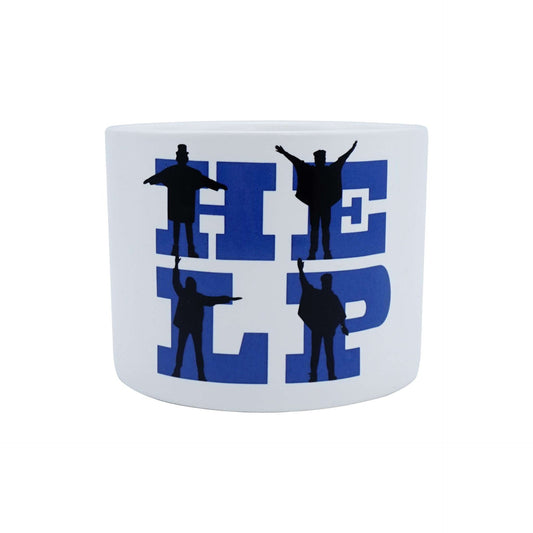 Ceramic flower pot The Beatles - Help 7 cm
