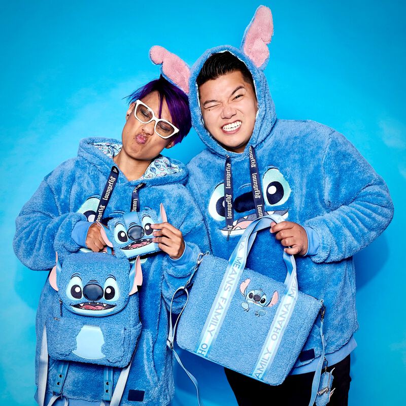 Tote Bag avec Porte Monnaie Lilo et Stitch - Stitch "Sherpa" – vue produit 8