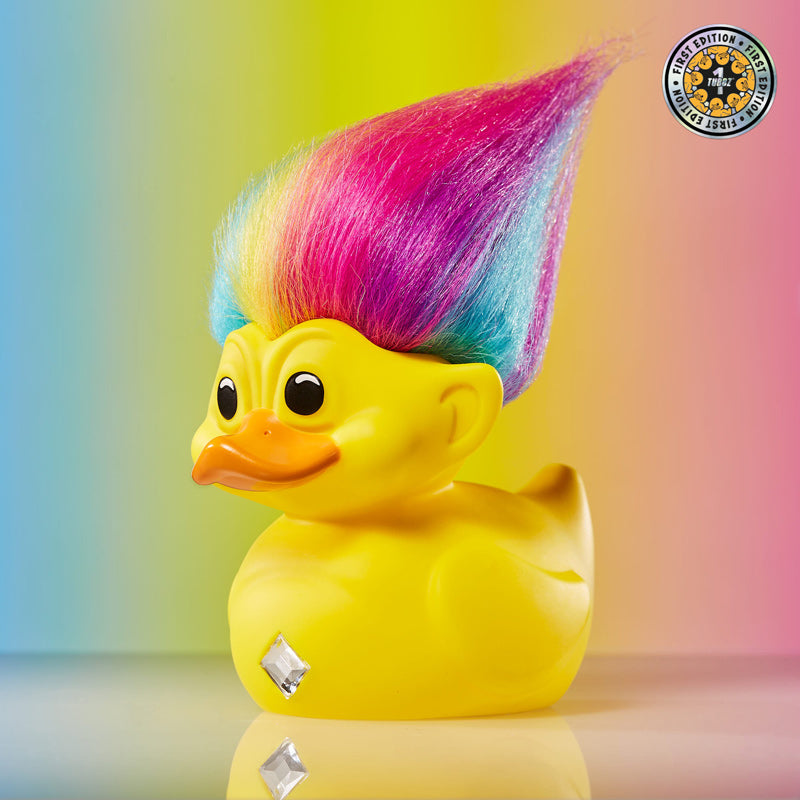 Rainbow Duck Troll Good Luck Trolls Rainbow Troll TUBBZ Cosplay