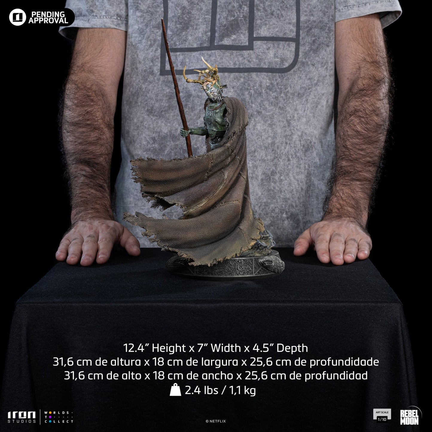 Statue Jimmy - Rebel Moon - Art Scale 1/10