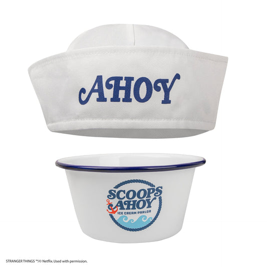 Eisbecher und Scoops Ahoy Hut