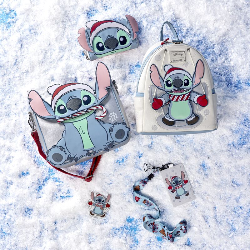 Mini Sac à Dos Lilo et Stitch - Stitch ange de neige – vue produit 10