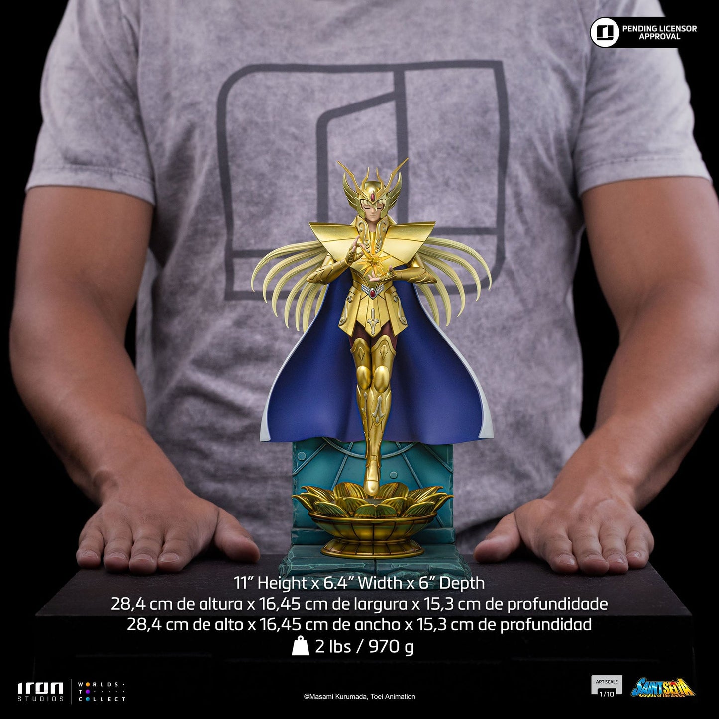 Virgo Shaka Statue - Saint Seiya - Art Scale 1/10