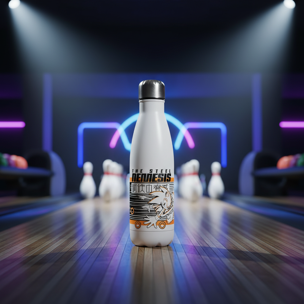 Sonic the Hedgehog Wasserflasche „Shonen White“