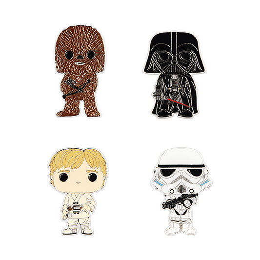 Pop! Star Wars Pin 4er-Pack
