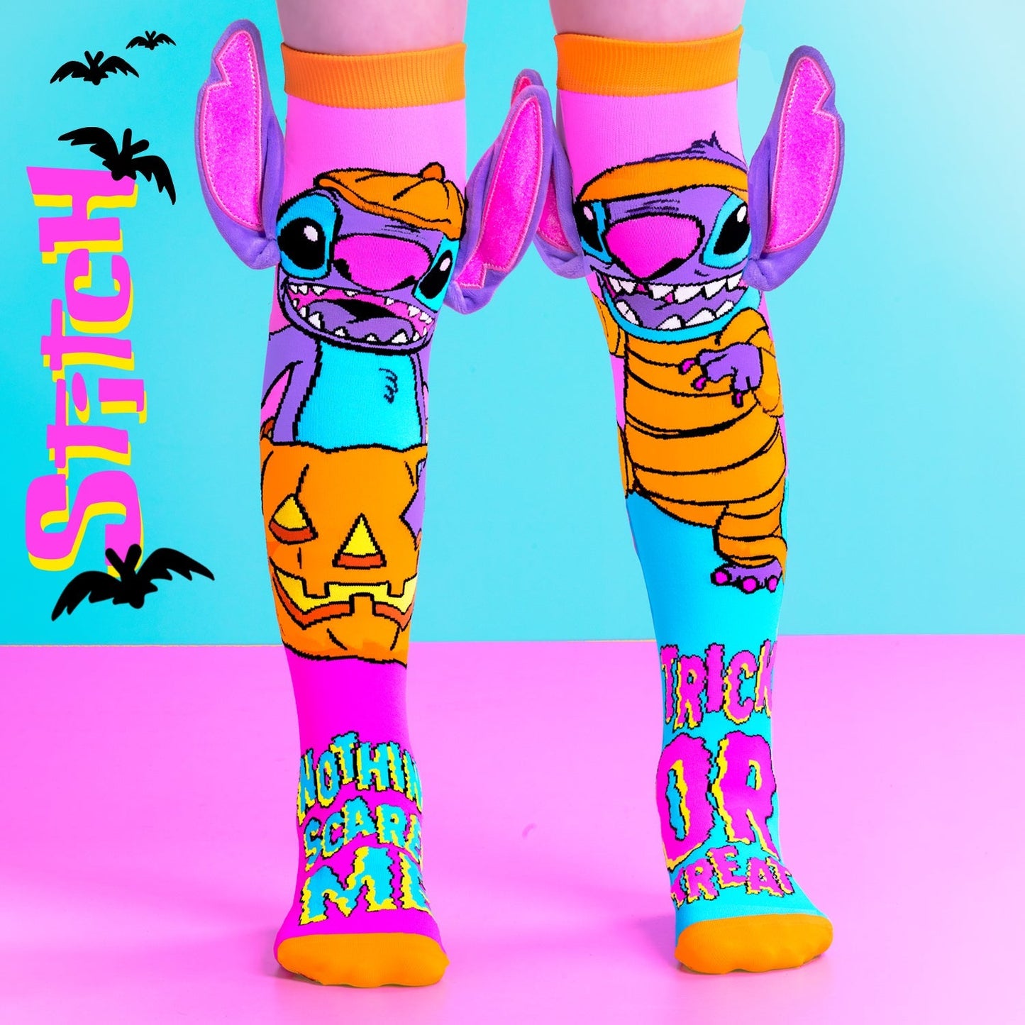 STITCH NEON HALLOWEEN-SOCKEN