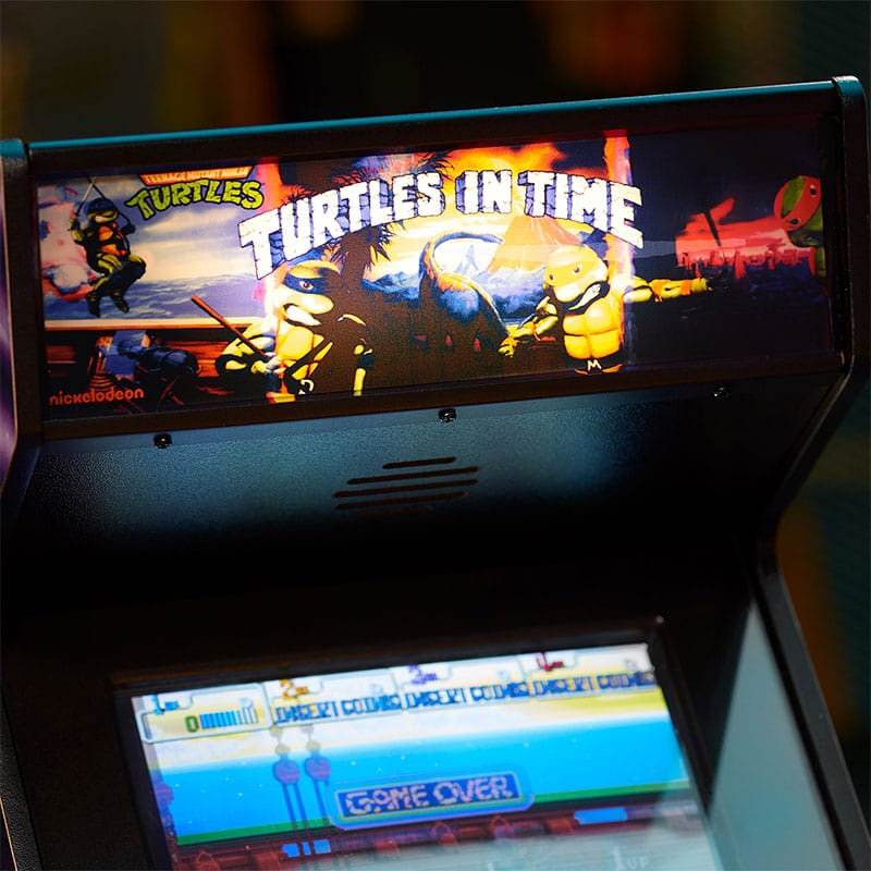 TMNT: Turtles in Time Quarter Arcade Cabinet