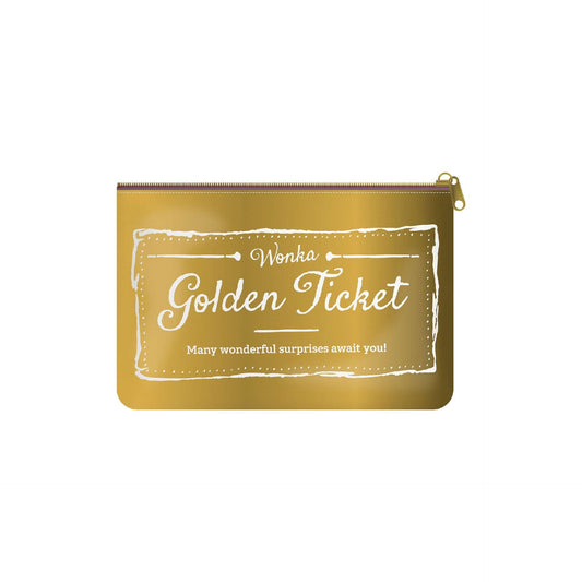 Roald Dahl - Charlie Golden Ticket Pouch 16 x 24 cm