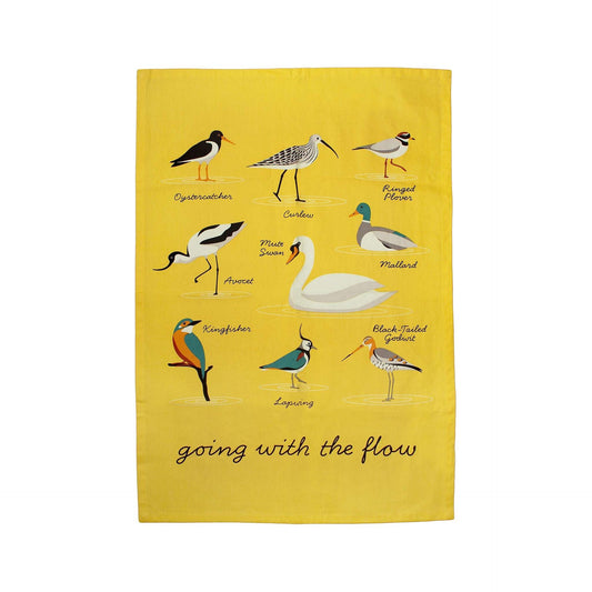 RSPB Tea Towel - Water Birds
