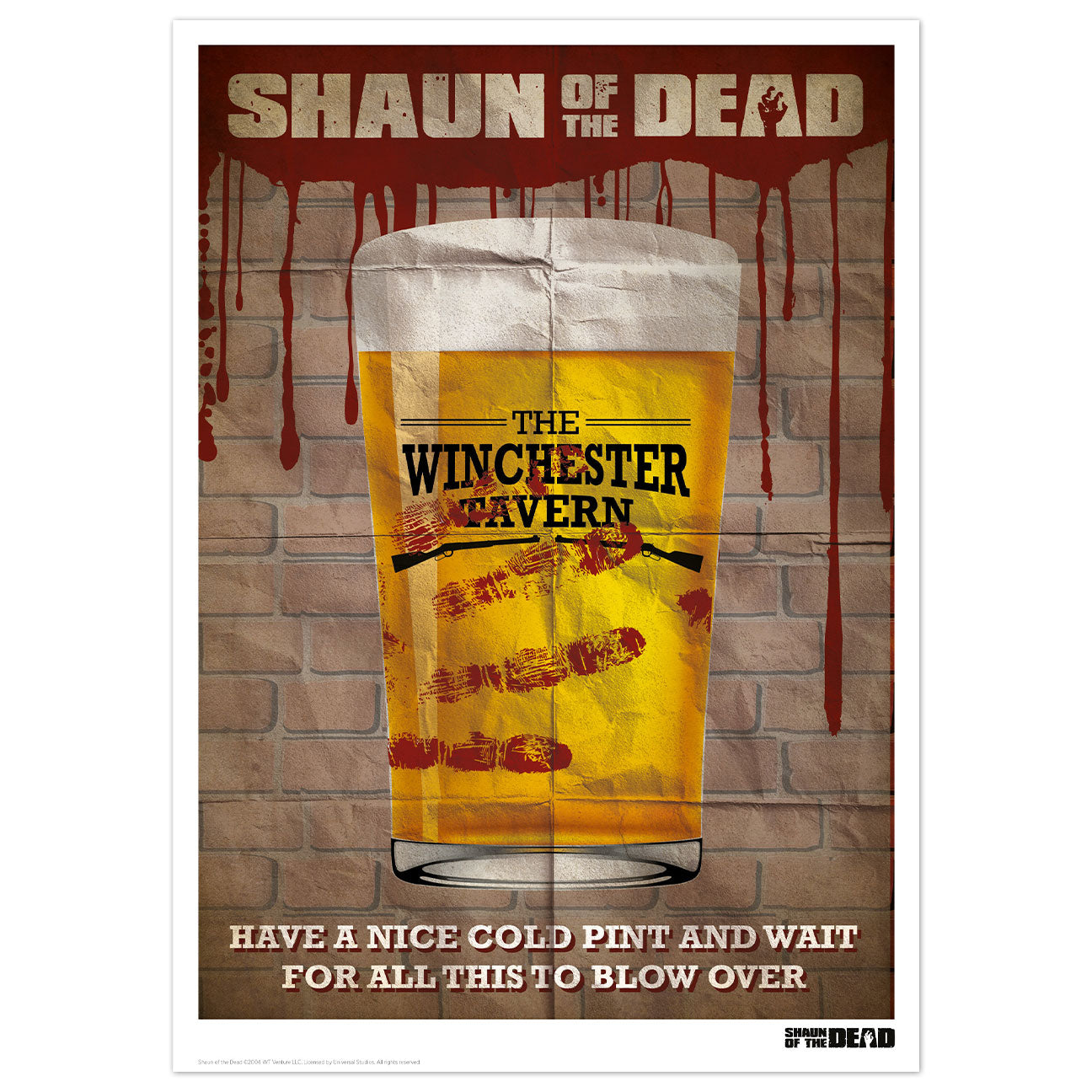 Affiche collector Shaun of the Dead