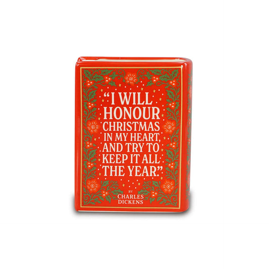 Ceramic pot A Christmas Carol 14 cm