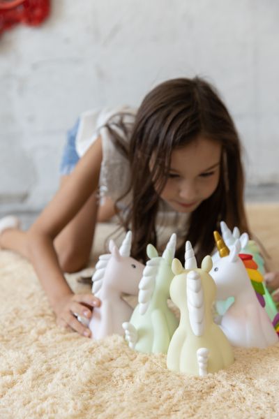 Veilleuse Licorne Jaune