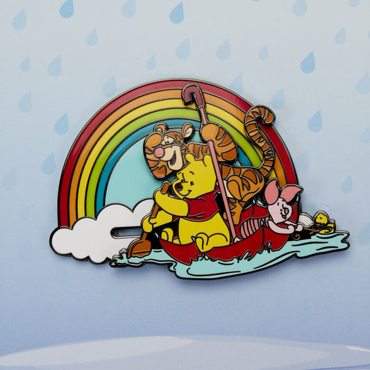 Pin's Winnie l'Ourson et ses Amis - Jour de Pluie