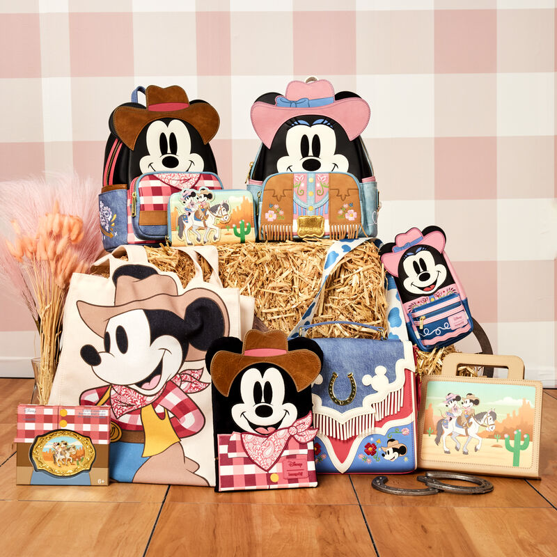 Minnie und Mickey Geldbörse – Western