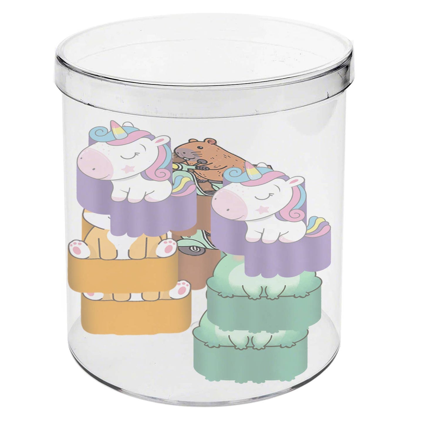 Oh My Pop Mix-Cube mit 12 Kaugummis