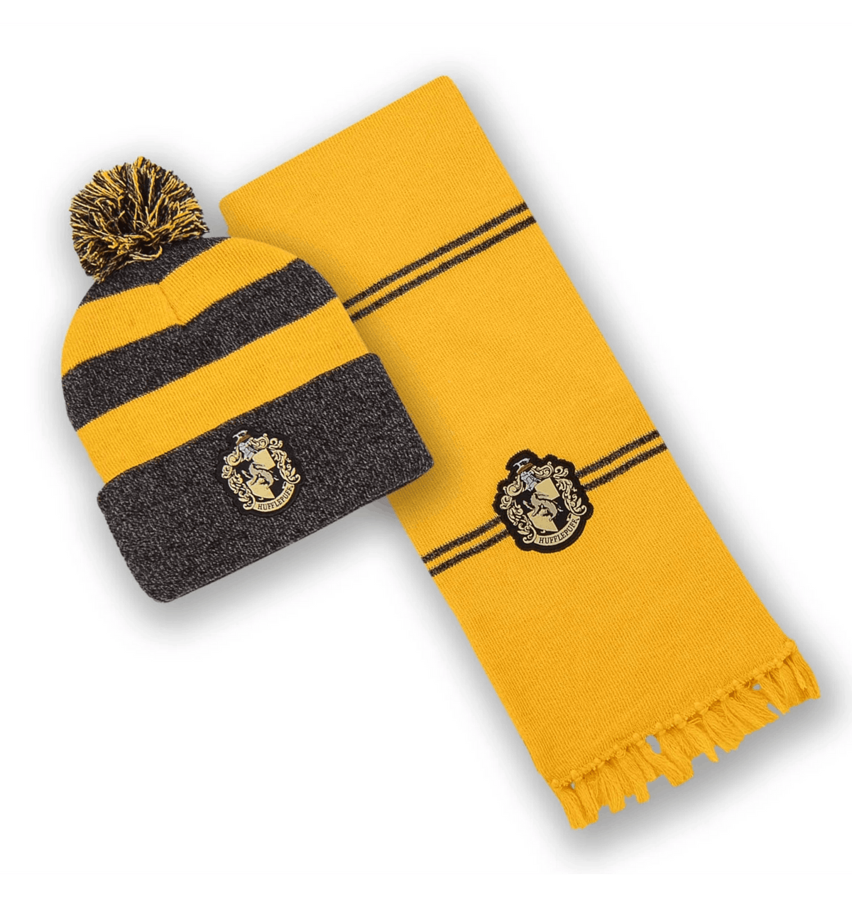 Set bonnet et écharpe Harry Potter Poufsouffle adulte
