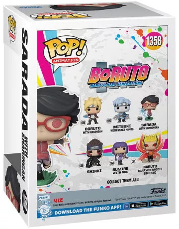 Funko Sarada avec Sharingan (SE) (GITD) – Naruto