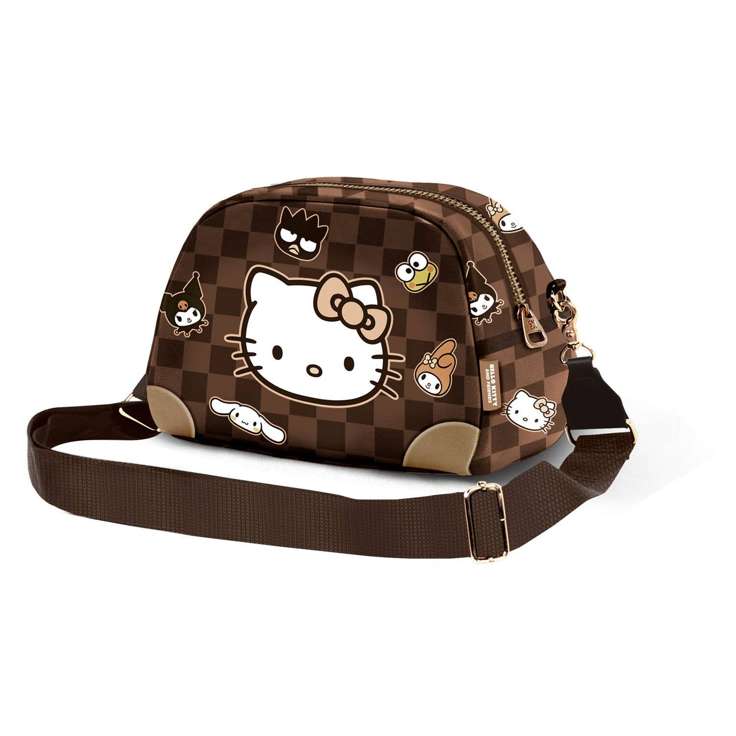 Sac à Bandoulière Bowling Lite Hello Kitty « Squares »