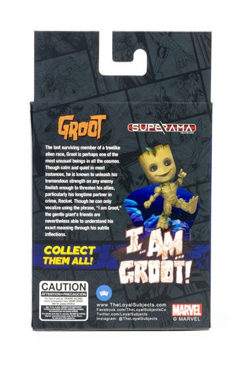 Mini-diorama Superama Groot 10 cm - Marvel