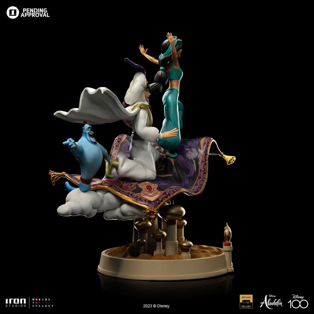 Statue Aladdin and Jasmine Deluxe - Disney 100th - Aladdin - Art Scale 1/10 - Disney Classics