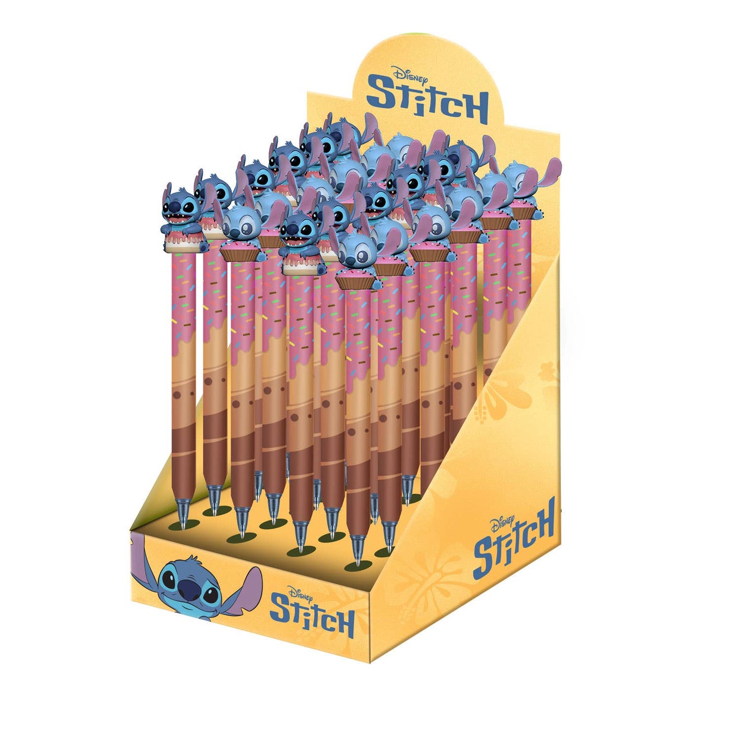 Présentoir 24 Unités Stylo Gel Effaçable Disney Lilo & Stitch « Mix »