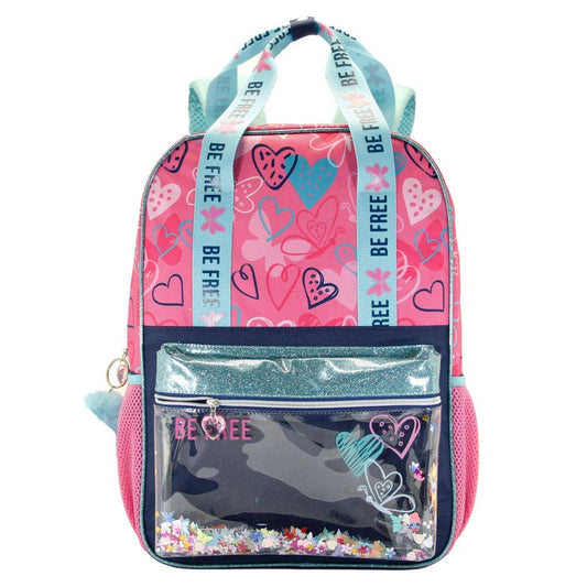 Oh My Pop! Be Free-Glitter Backpack