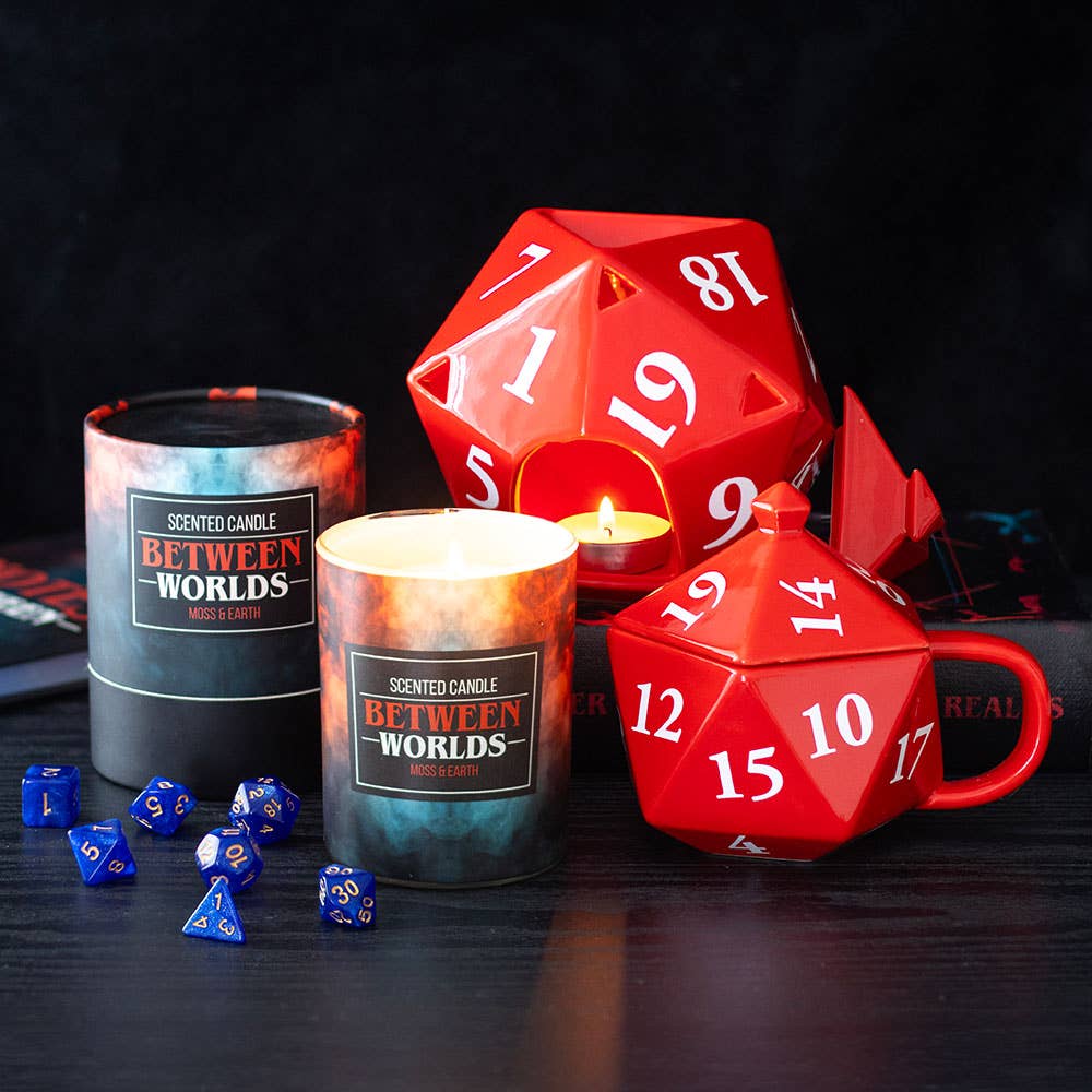3D Mug D20 Red