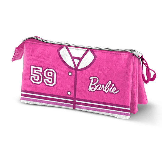 Triple Barbie "Varsity" Pencil Case