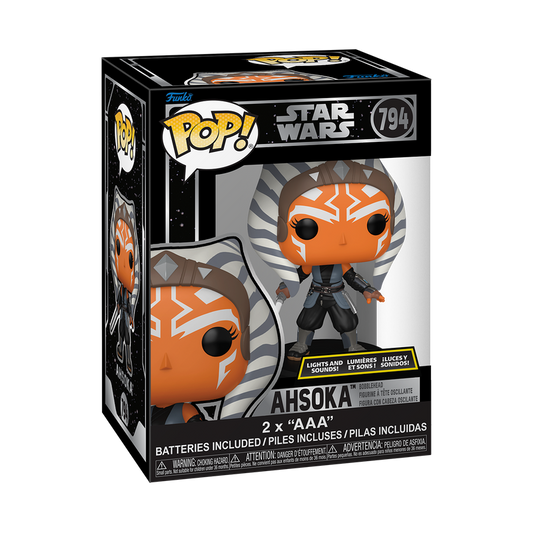 Pop! Lights and Sounds Ahsoka #794 - vue officielle Funko 2