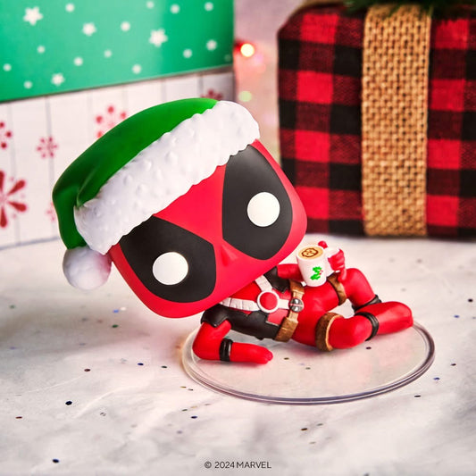 Funko Pop! Deadpool avec Chocolat Chaud (Holiday)